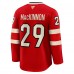 Джерси Nathan MacKinnon Canada Fanatics 2025 4 Nations Face-Off Premium - Red