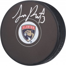 Шайба Sam Reinhart Florida Panthers Autographed Fanatics Authentic