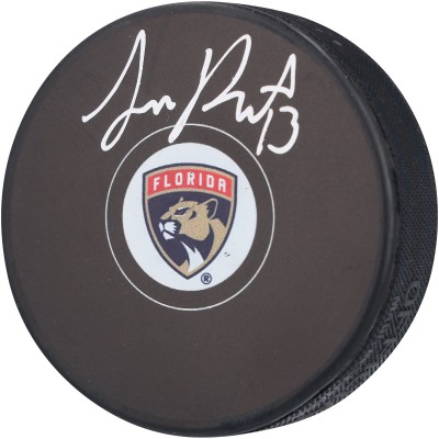 Шайба Sam Reinhart Florida Panthers Autographed Fanatics Authentic