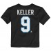 Toddler Utah Hockey Club Clayton Keller Black Name & Number T-Shirt