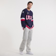 Джерси Adam Fox USA Fanatics 2025 4 Nations Face-Off Premium - Navy Джерси Adam Fox USA Fanatics 2025 4 Nations Face-Off Premium - Navy