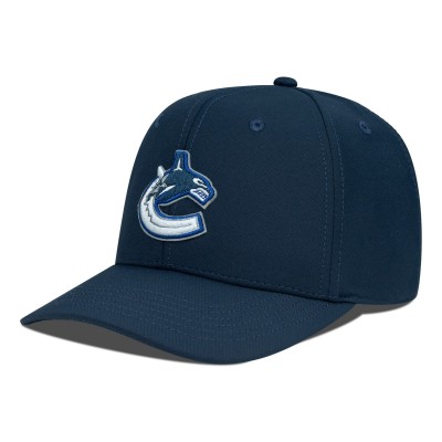 Бейсболка Vancouver Canucks Levelwear Navy Rise