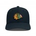 Бейсболка Chicago Blackhawks Levelwear Rise - Black