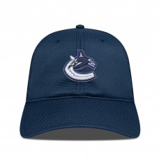 Бейсболка Vancouver Canucks Levelwear Navy Matrix
