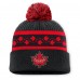 Шапка Canada Fanatics 2025 4 Nations Face-Off with Pom - Black/Red