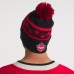 Шапка Canada Fanatics 2025 4 Nations Face-Off with Pom - Black/Red