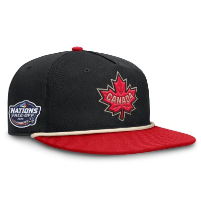 Бейсболка Canada Fanatics 2025 4 Nations Face-Off - Black/Red
