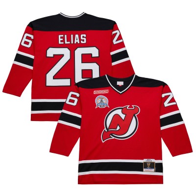 New Jersey Devils Patrik Elias Red 1999-00 Power Play Jersey
