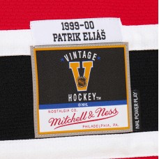 New Jersey Devils Patrik Elias Red 1999-00 Power Play Jersey