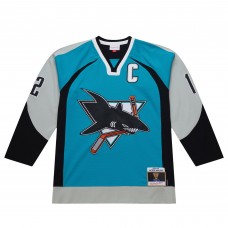 San Jose Sharks Patrick Marleau Teal 2003-04 Power Play Jersey San Jose Sharks Patrick Marleau Teal 2003-04 Power Play Jersey
