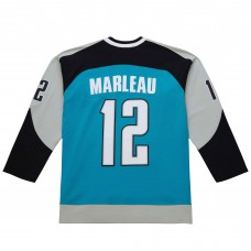 San Jose Sharks Patrick Marleau Teal 2003-04 Power Play Jersey San Jose Sharks Patrick Marleau Teal 2003-04 Power Play Jersey