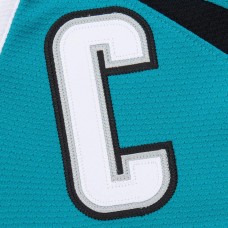 San Jose Sharks Patrick Marleau Teal 2003-04 Power Play Jersey San Jose Sharks Patrick Marleau Teal 2003-04 Power Play Jersey