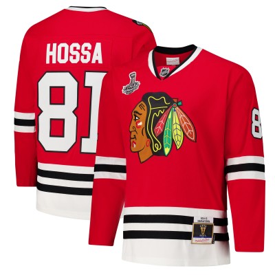 Chicago Blackhawks Marian Hossa Red 2014-15 Power Play Jersey