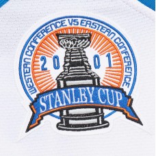 Colorado Avalanche Joe Sakic White 2000-01 Power Play Jersey