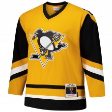 Игровая джерси Mario Lemieux Pittsburgh Penguins 1984-85 Power Play - Gold