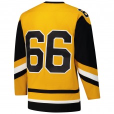 Игровая джерси Mario Lemieux Pittsburgh Penguins 1984-85 Power Play - Gold