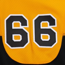 Игровая джерси Mario Lemieux Pittsburgh Penguins 1984-85 Power Play - Gold