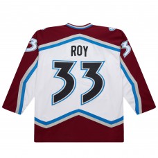 Colorado Avalanche Patrick Roy White 2000-01 Power Play Jersey
