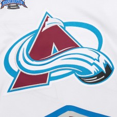 Colorado Avalanche Patrick Roy White 2000-01 Power Play Jersey
