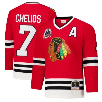 Игровая джерси Chris Chelios Chicago Blackhawks 1991-92 Power Play - Red