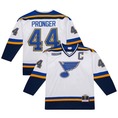 Игровая джерси Chris Pronger St. Louis Blues 1999-00 Power Play - White