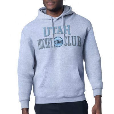 Толстовка Utah Hockey Club Starter Retro Graphic - Heather Gray