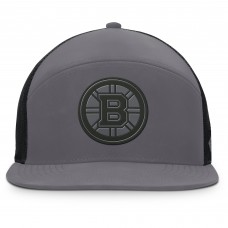 Бейсболка Boston Bruins Fanatics Charcoal Fairweather
