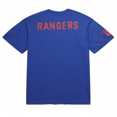 New York Rangers Mark Messier Mitchell & Ness Blue NHL Ultimate Player Vintage Logo T-Shirt New York Rangers Mark Messier Mitchell & Ness Blue NHL Ultimate Player Vintage Logo T-Shirt