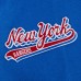 New York Rangers Pro Standard Script Tail Wool Full-Zip Varity Jacket - Royal