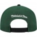 Бейсболка Minnesota Wild Mitchell & Ness Green/Black Underarch Two-Tone Pro Crown