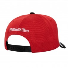 Бейсболка New Jersey Devils Mitchell & Ness Red/Black Underarch Two-Tone Pro Crown