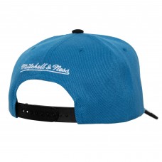Бейсболка Colorado Avalanche Mitchell & Ness Blue/Black Underarch Two-Tone Pro Crown