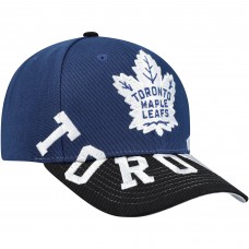 Бейсболка Toronto Maple Leafs Mitchell & Ness Blue/Black Underarch Two-Tone Pro Crown