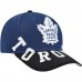 Бейсболка Toronto Maple Leafs Mitchell & Ness Blue/Black Underarch Two-Tone Pro Crown