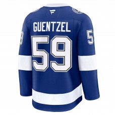 Джерси Tampa Bay Lightning Jake Guentzel Fanatics Blue Home Premium Джерси Tampa Bay Lightning Jake Guentzel Fanatics Blue Home Premium