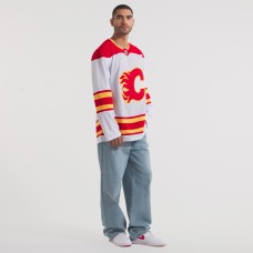 Джерси Calgary Flames Fanatics Away Premium - White