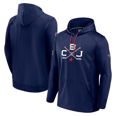 Толстовка Columbus Blue Jackets Fanatics 2025 NHL Stadium Series Authentic Pro - Navy