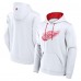 Толстовка Detroit Red Wings Fanatics 2025 NHL Stadium Series Authentic Pro Fleece Defender - White