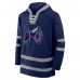 Толстовка Columbus Blue Jackets Fanatics 2025 NHL Stadium Series Inside Line Fleece - Navy/Athletic Navy