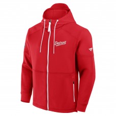Толстовка на молнии Detroit Red Wings Fanatics 2025 NHL Stadium Series Authentic Pro Scuba Neck - Red
