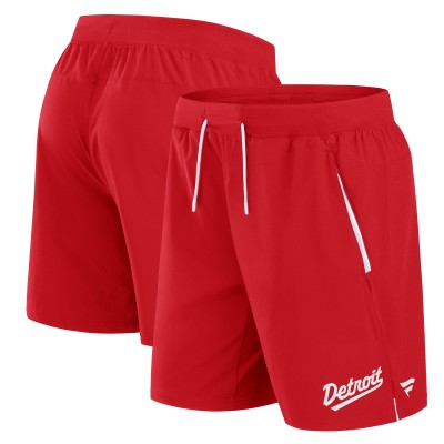 Шорты Detroit Red Wings Fanatics 2025 NHL Stadium Series Rink Performance - Red