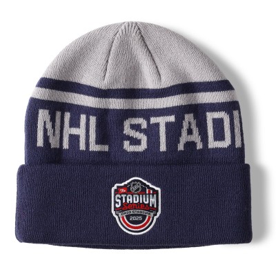 Шапка Fanatics 2025 NHL Stadium Series Event Cuffed Knit - Navy