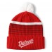 Шапка с помпоном Detroit Red Wings Fanatics 2025 NHL Stadium Series Team Cuffed Knit - Red