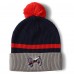 Шапка с помпоном Columbus Blue Jackets Fanatics 2025 NHL Stadium Series Team Cuffed Knit - Navy