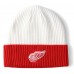 Шапка Detroit Red Wings Fanatics 2025 NHL Stadium Series Team Cuffed Knit - White