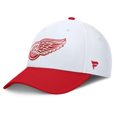 Бейсболка Detroit Red Wings Fanatics 2025 NHL Stadium Series Team - White/Red