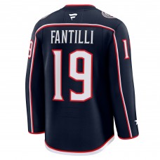 Джерси Columbus Blue Jackets Adam Fantilli Fanatics Navy Home Premium