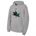 Толстовка Macklin Celebrini San Jose Sharks Youth Player Name & Number - Grey