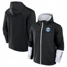 Толстовка на молнии Utah Hockey Club Fanatics Black Crash the Net Jacket