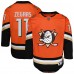 Игровая джерси Youth Anaheim Ducks Trevor Zegras Orange Premier Player